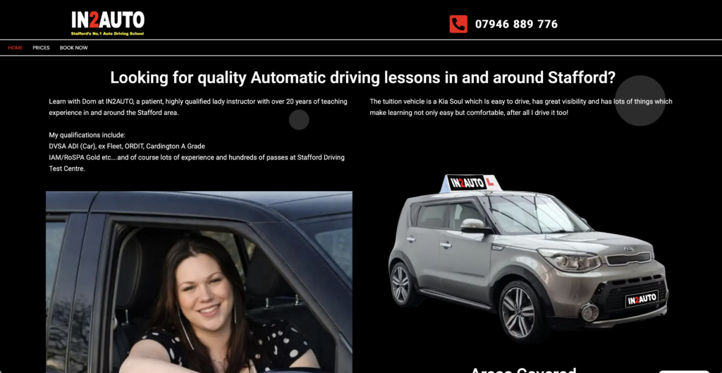 In 2 Auto - Staffords No1 Auto Driving School