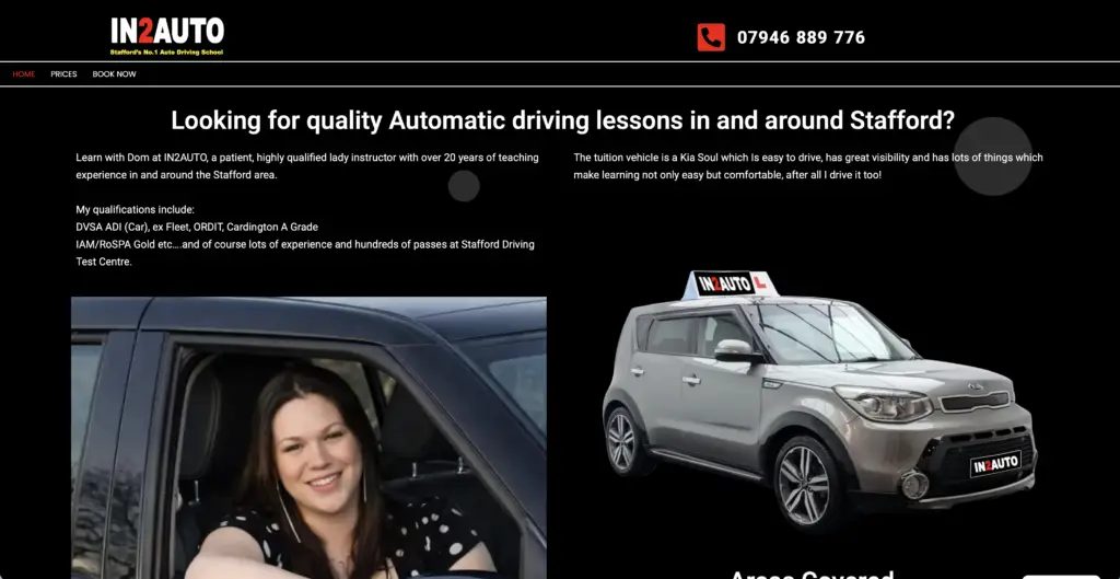 In 2 Auto - Staffords No1 Auto Driving School