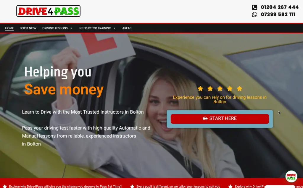 Pass 4 Drive Bolton